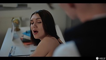 Teacher And Student Engage In Sexual Activity In A Time-Stopped Scenario