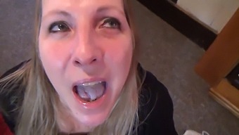 My Wife'S Deepthroating Skills Put To The Test