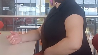 Real Milf Gets Her Tight Ass Penetrated In A Mall In This Homemade Anal Video