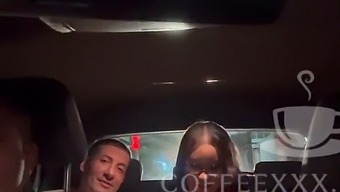 Amateur Couple'S Naughty Encounter With Uber Driver Leads To Wild Anal Sex