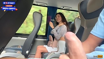 Public Cock Jerking Off On A Bus In Front Of Everybody – Best Handjob Ever!