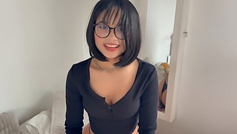 Anime Beauty Loses A Bet And Gets A Facial With A Big Cock
