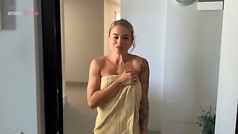 My Neighbor Catches Me Masturbating And Decides To Perform A Deep Blow Job On Me.